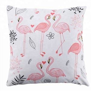 Rožinė „Flamingo“ lauko pagalvė